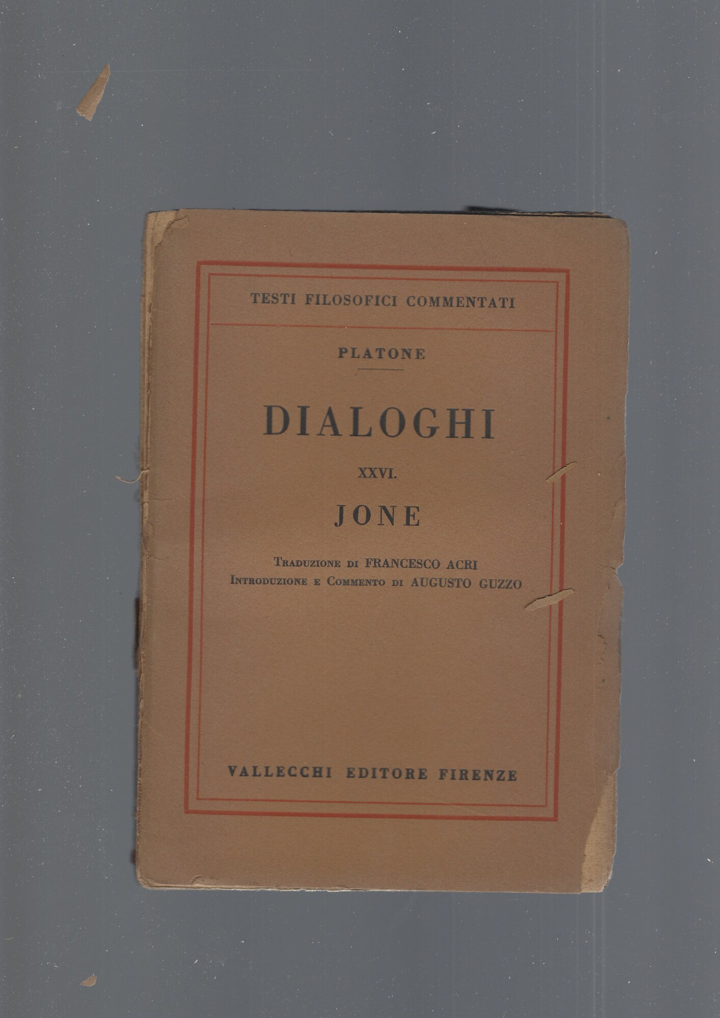 DIALOGHI. JONE
