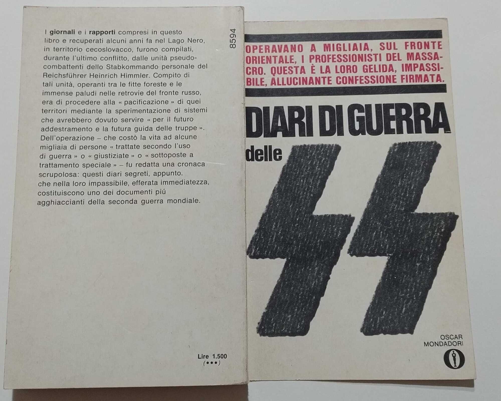 Diari di guerra delle SS