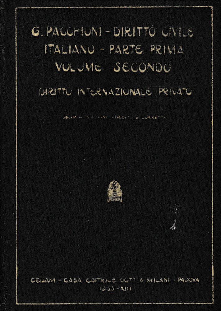 Diritto civile italiano. Parte prima, Le preleggi. Vol. II - …
