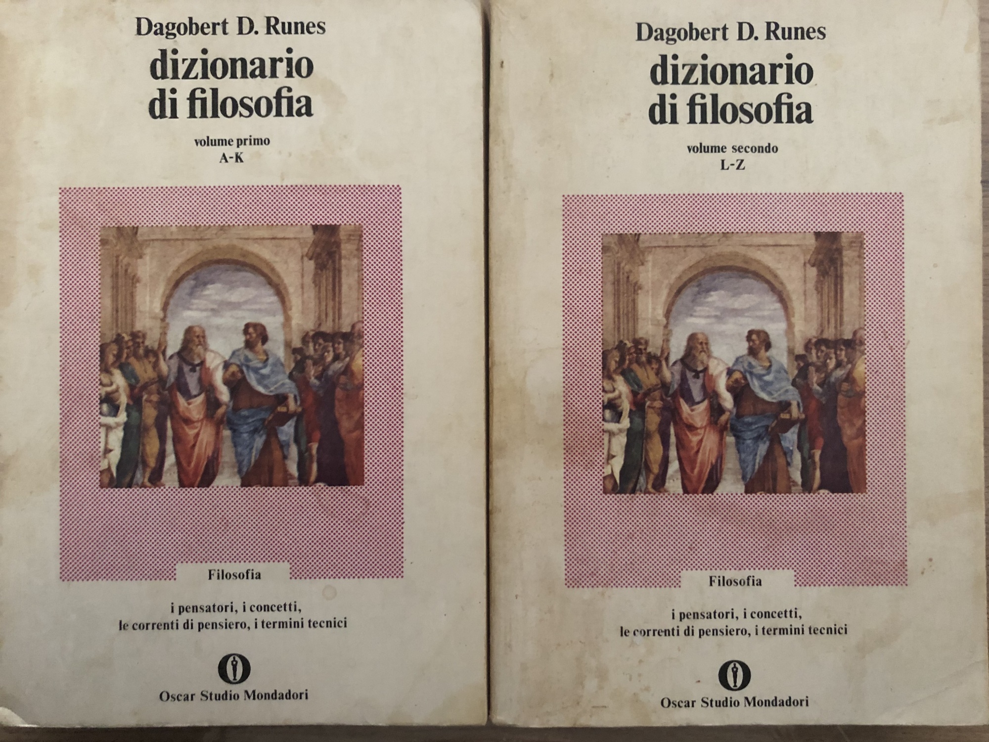 Dizionario di filosofia. Volume primo A-K Volume secondo L-Z