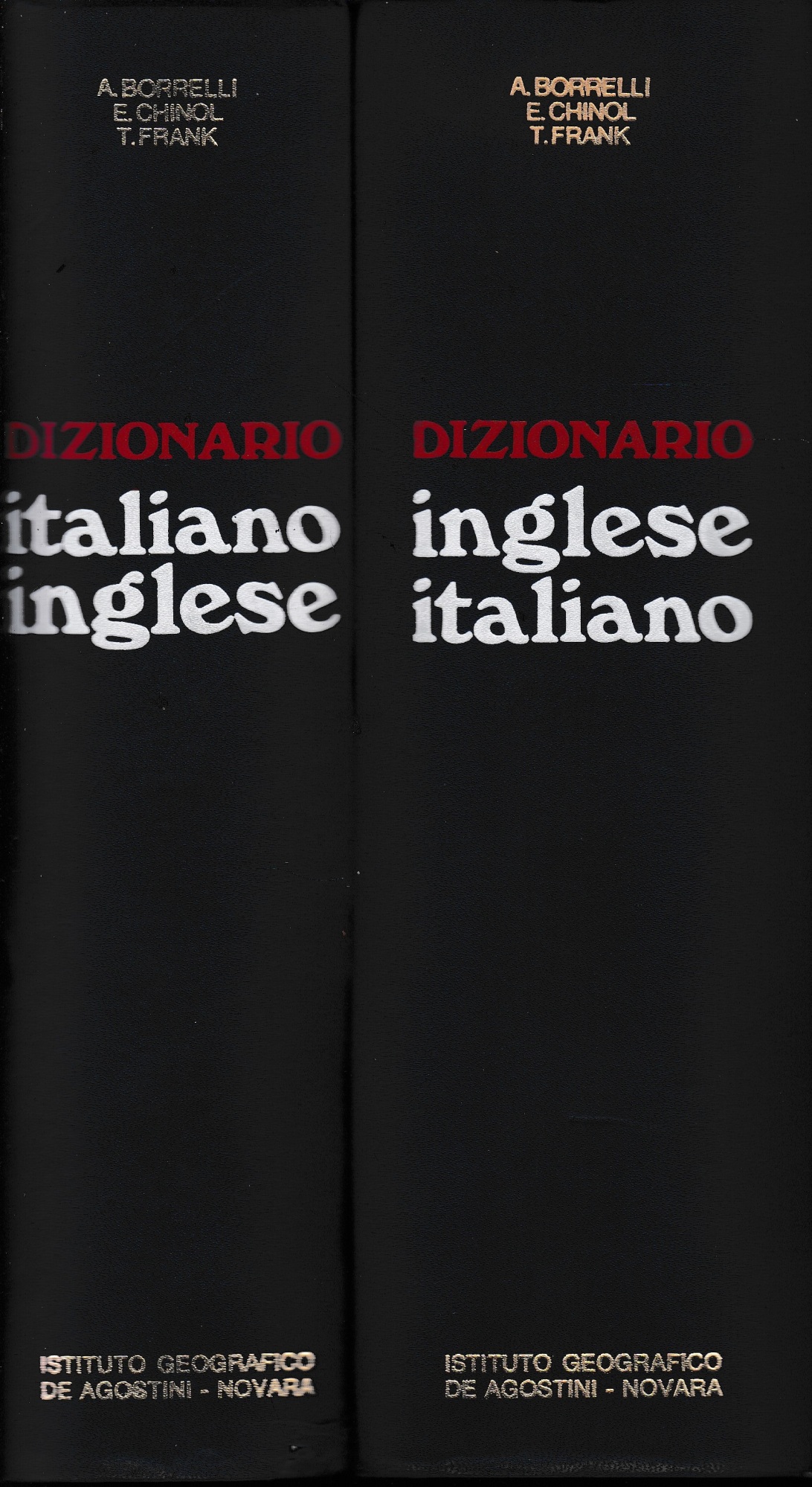 DIZIONARIO. Inglese-Italiano Italiano-Inglese. 2 Volumi.