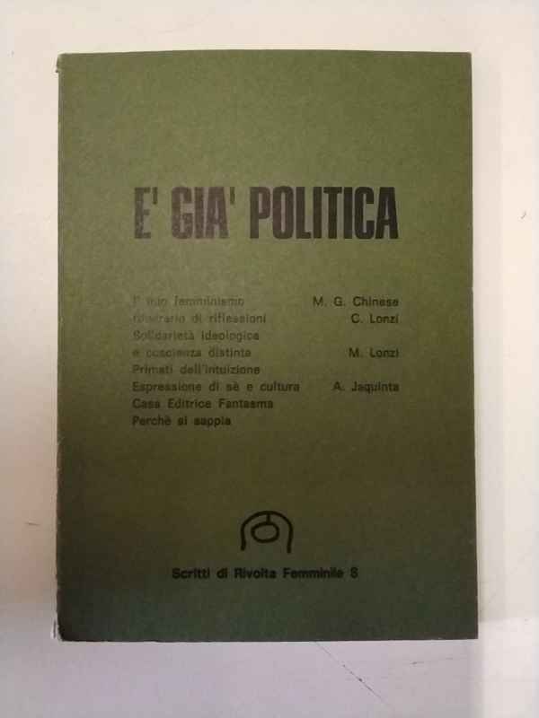 È già politica