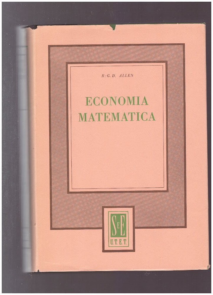 ECONOMIA MATEMATICA