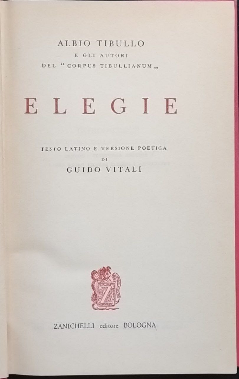 Elegie