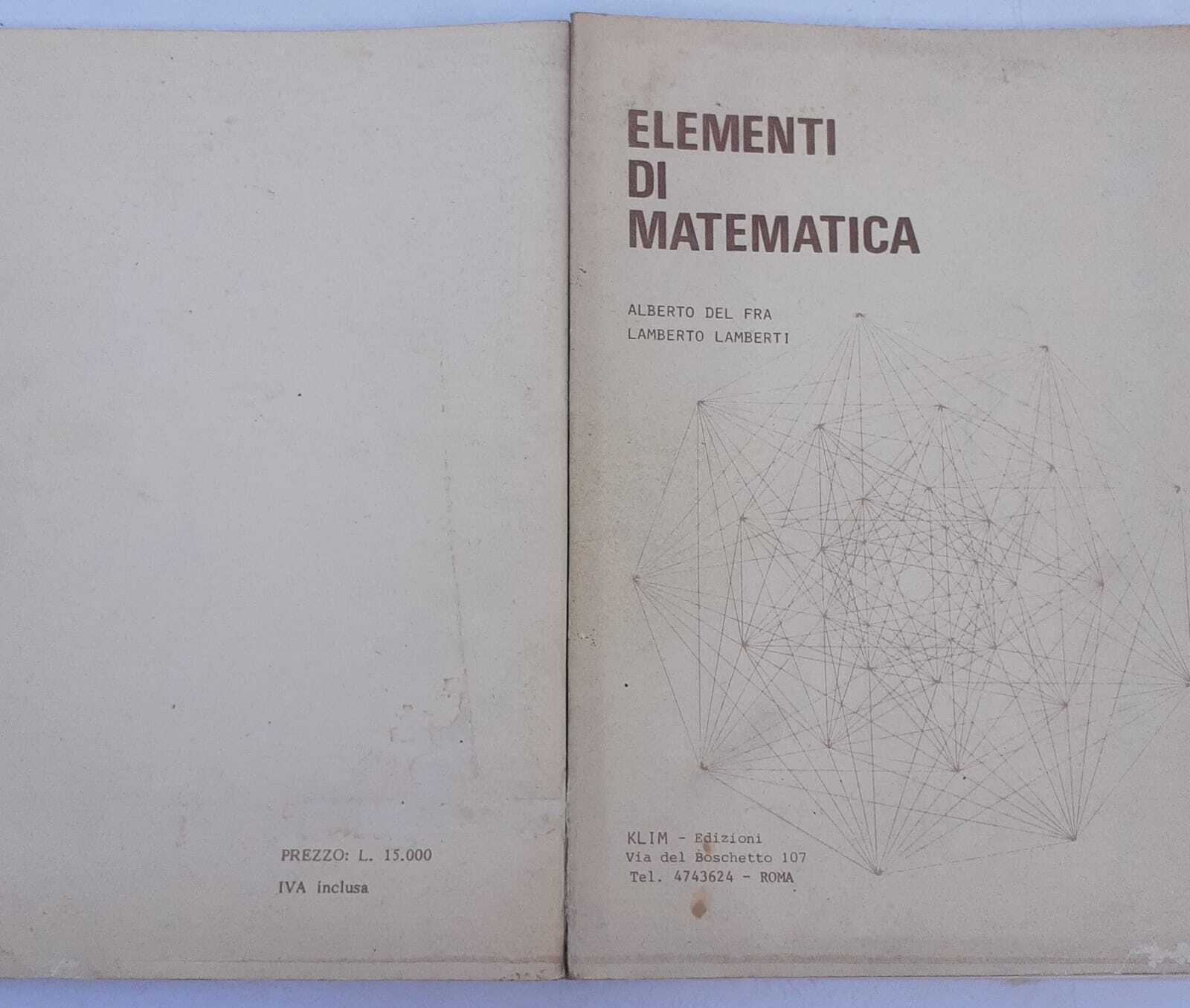 Elementi di matematica