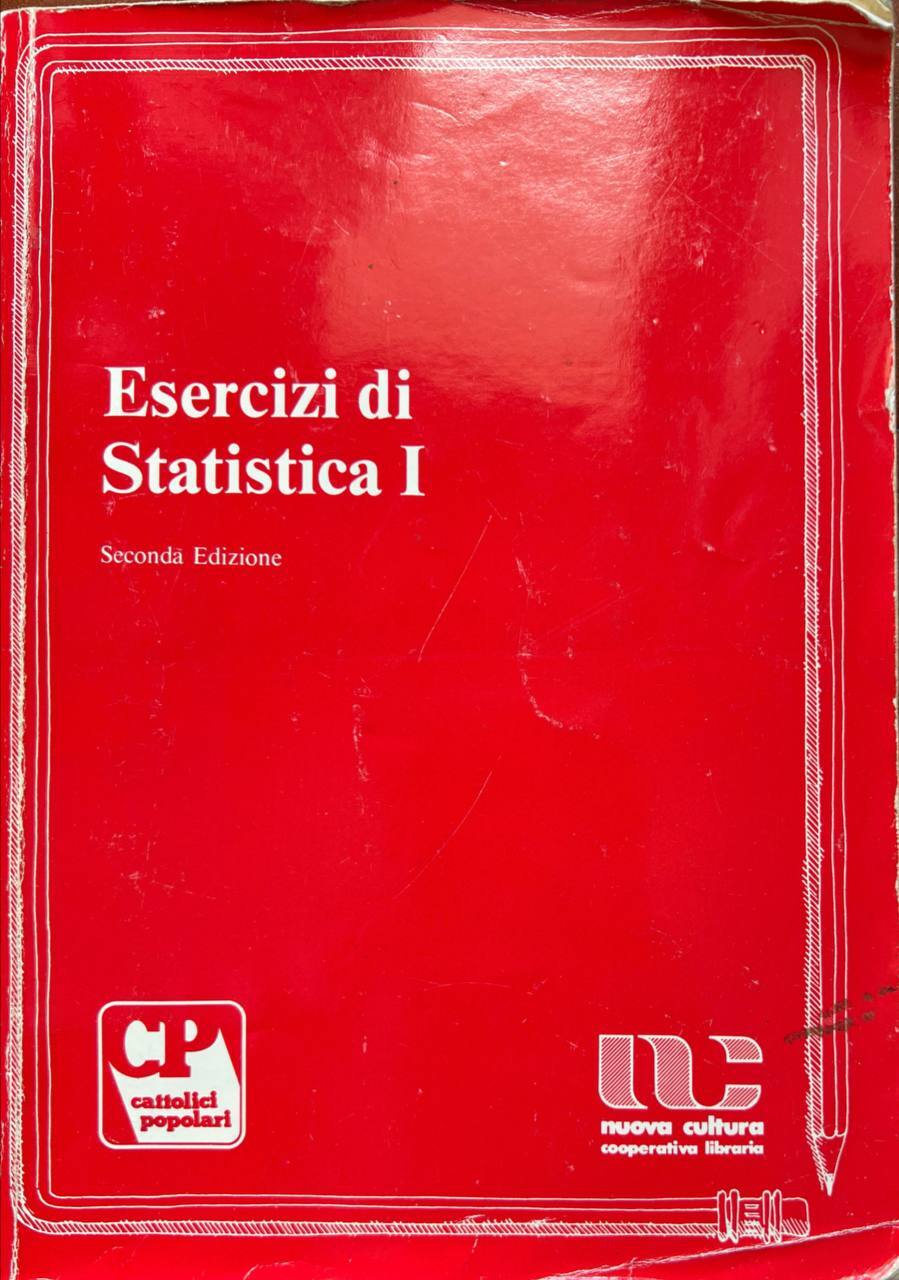 Esercizi di Statistica I.