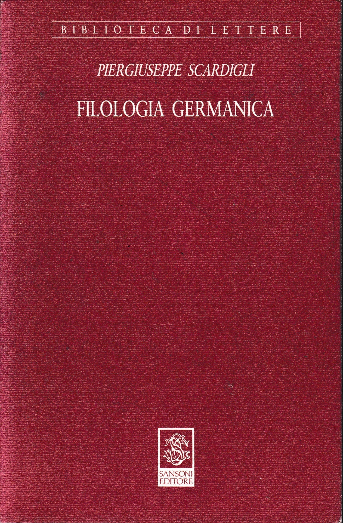 Filologia germanica.