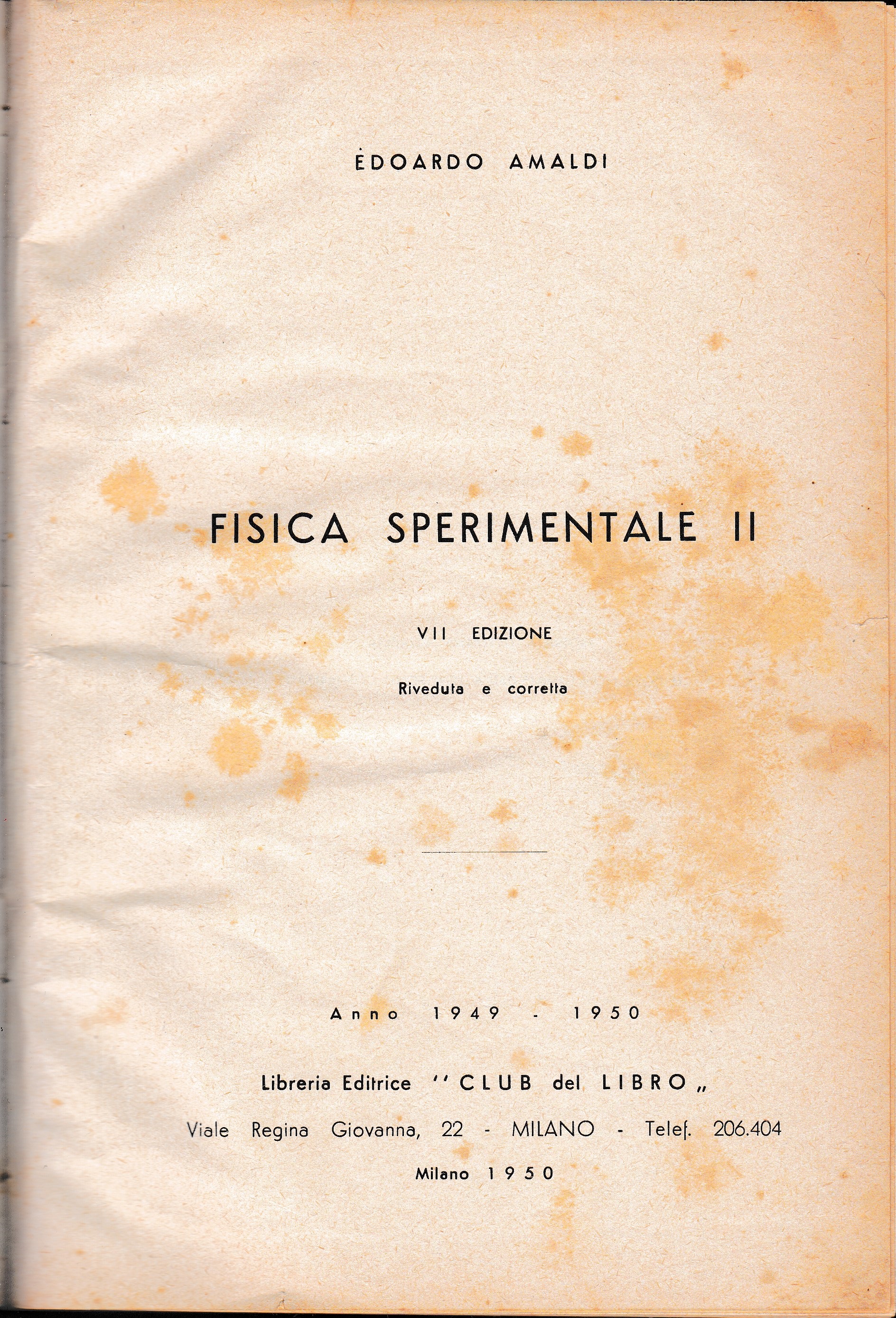 Fisica sperimentale II