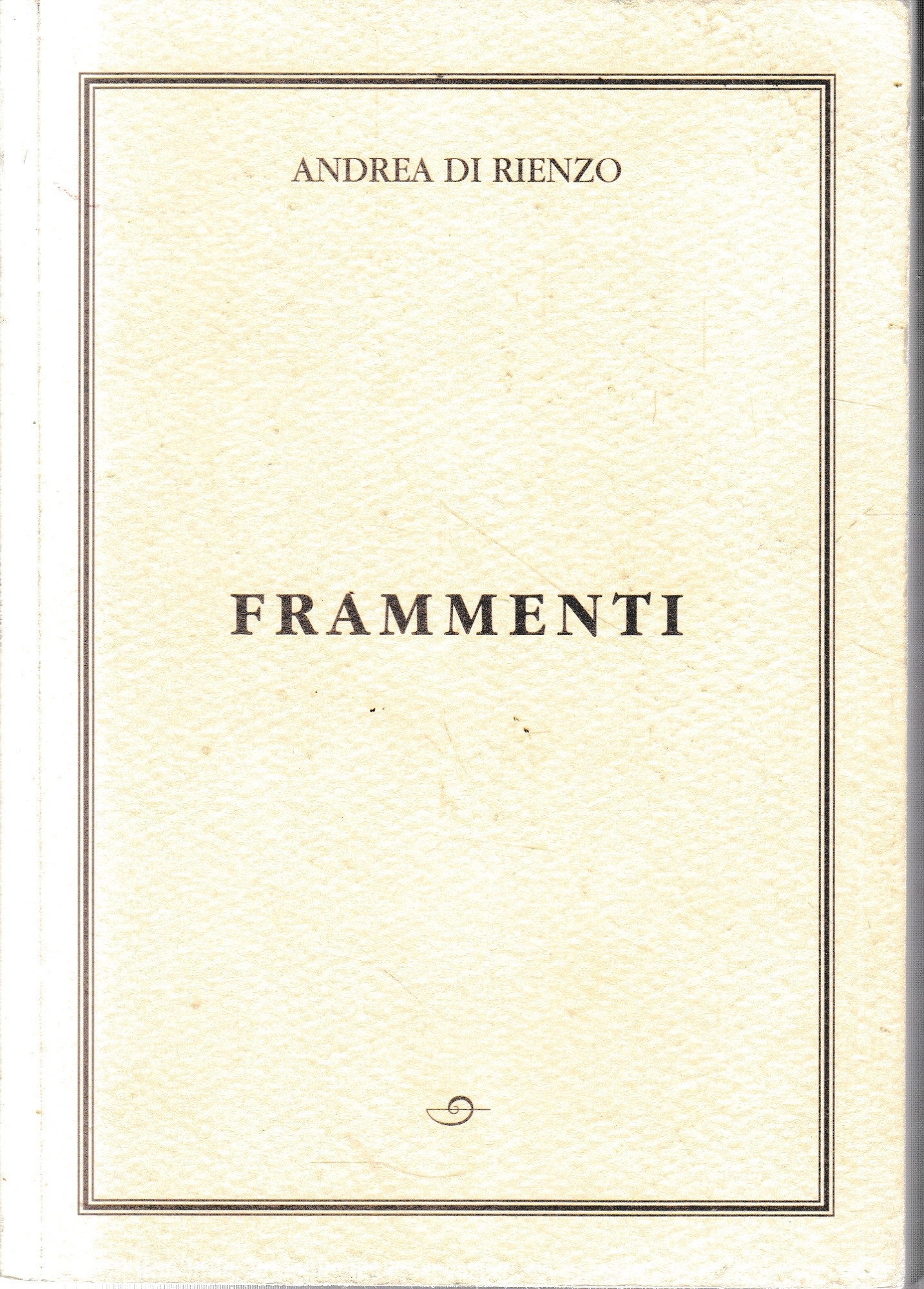 Frammenti.