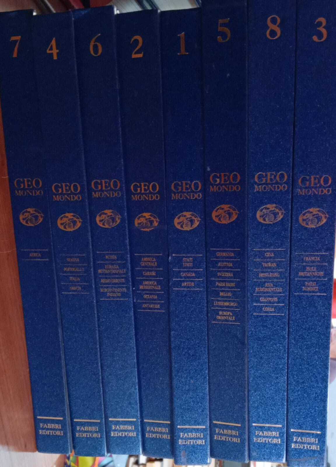 Geo Mondo. Scenari di un pianeta che cambia (8 volumi)