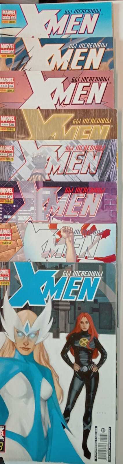 Gli incredibili Xmen. N. 8 albi, dal n. 32 al …