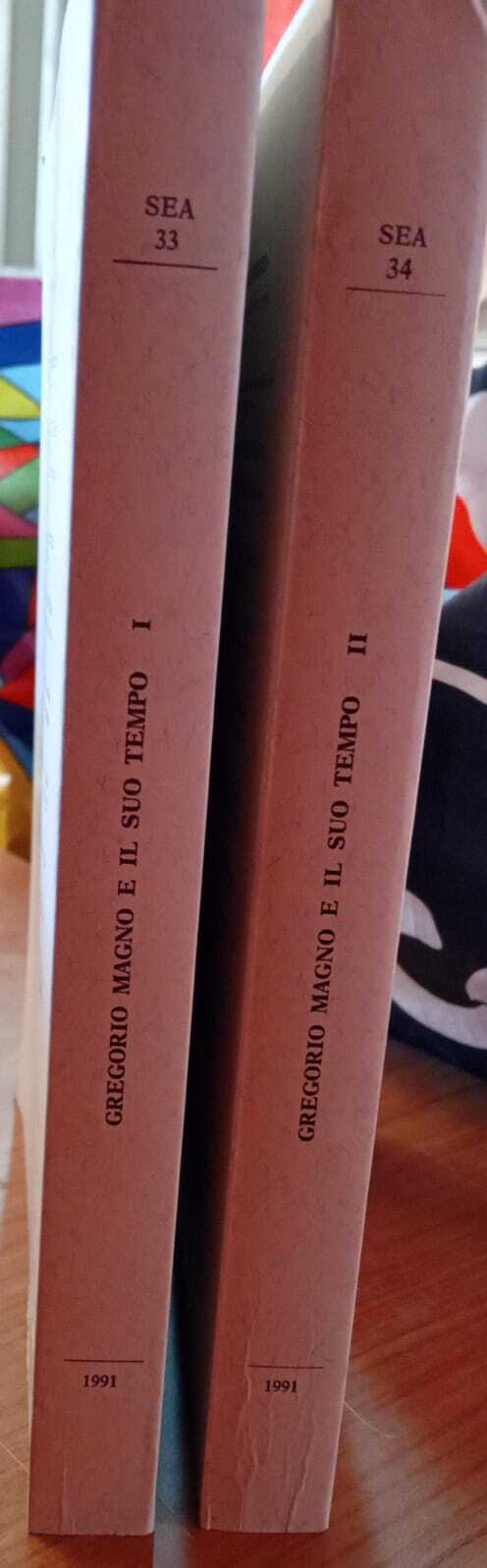 Gregorio Magno e il suo tempo (due volumi)