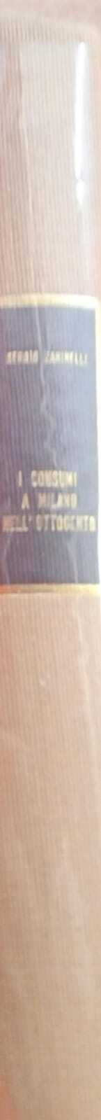 I consumi a Milano nell'Ottocento