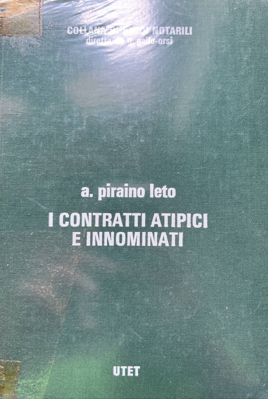 I contratti atipici e innominati