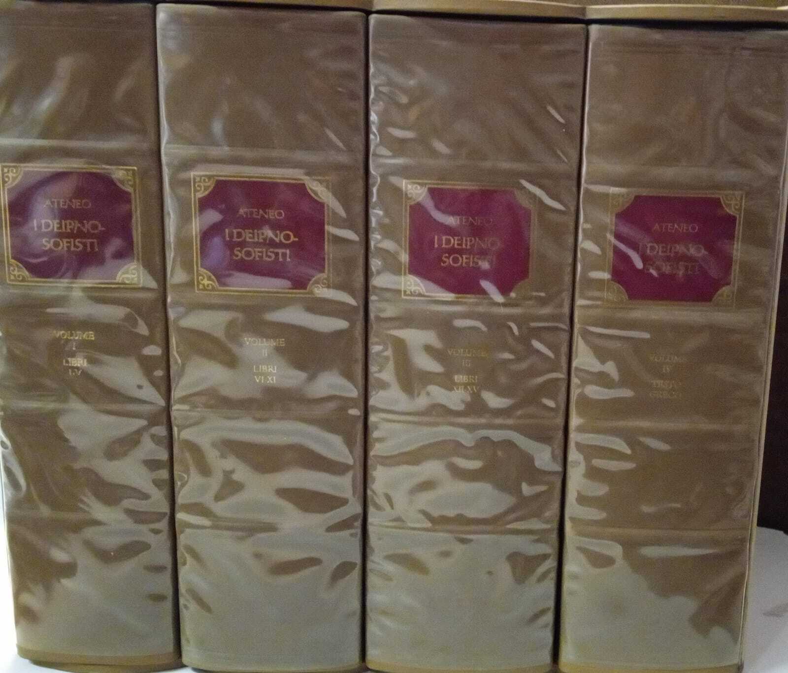 I deipnosofisti. I dotti a banchetto (4 volumi)