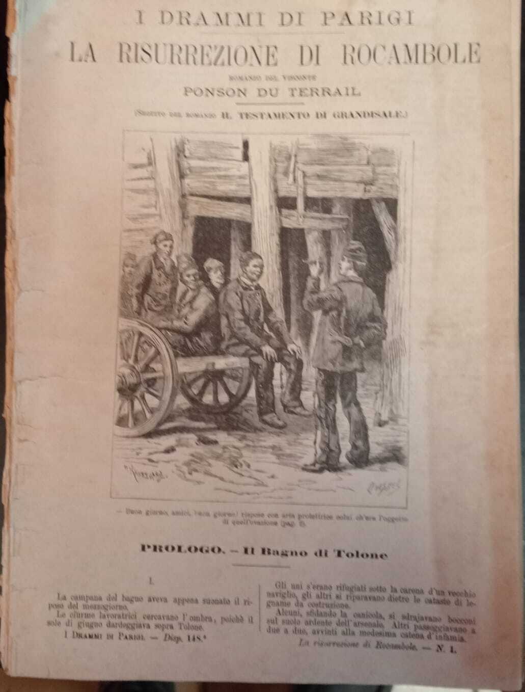 I drammi di Parigi. La resurrezione di Rocambole.
