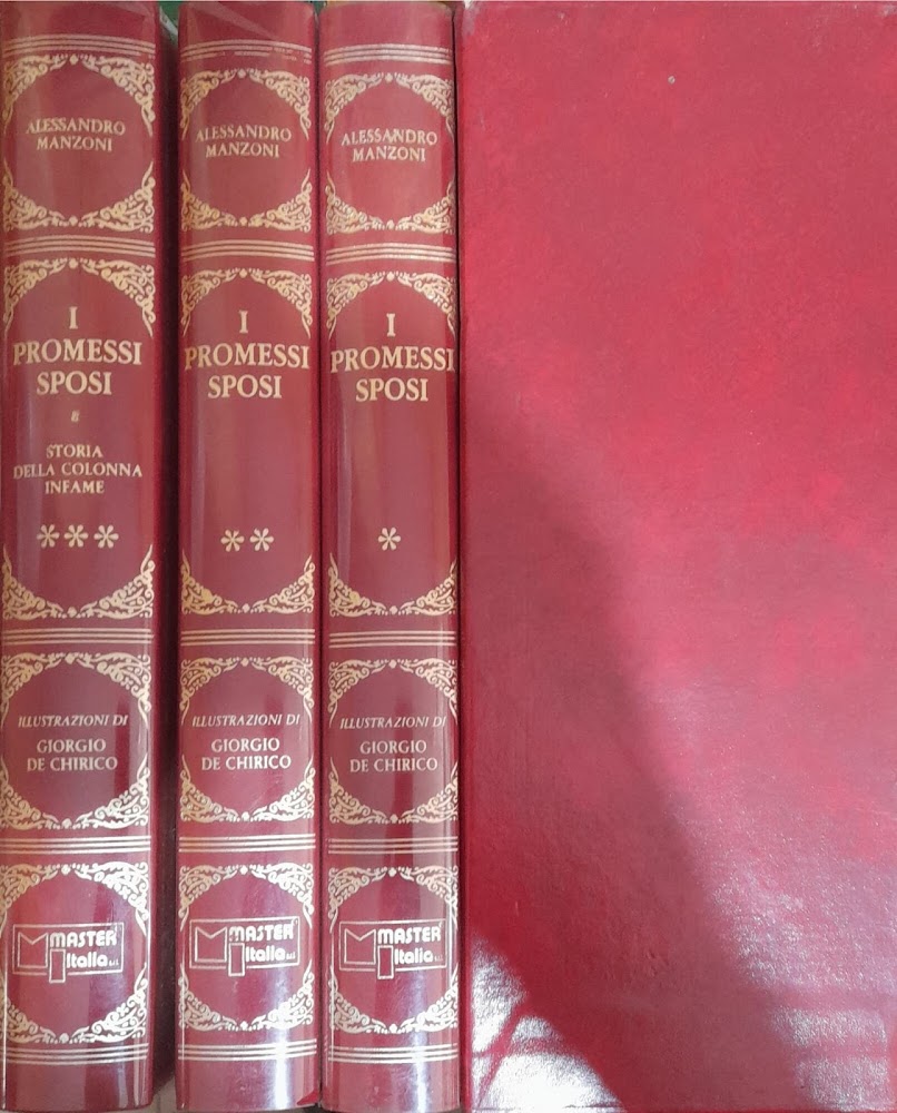 I promessi sposi illustrazioni di Giorgio De Chirico (Vol. I-II-III)