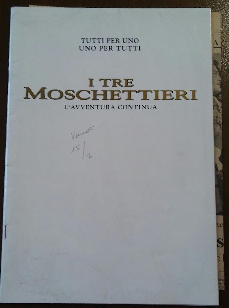 I TRE MOSCHETTIERI