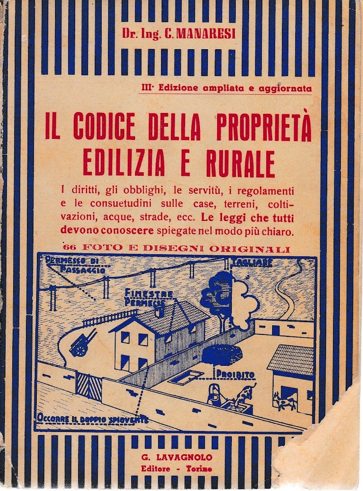 Il Codice della proprietà edilizia e rurale