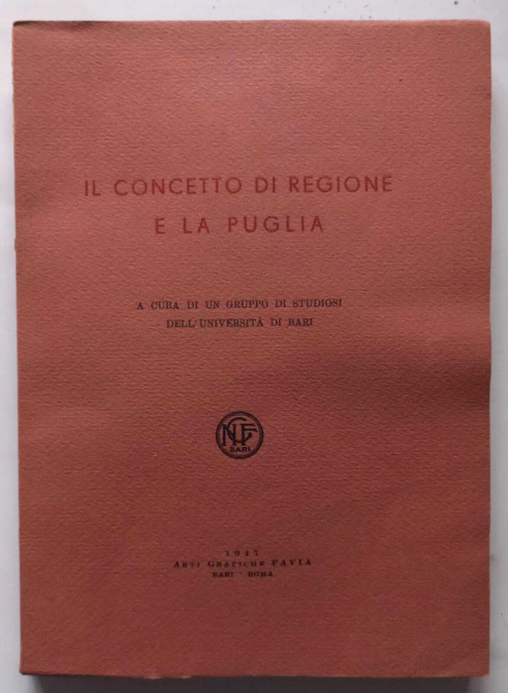 Il concetto di Regione e la Puglia.