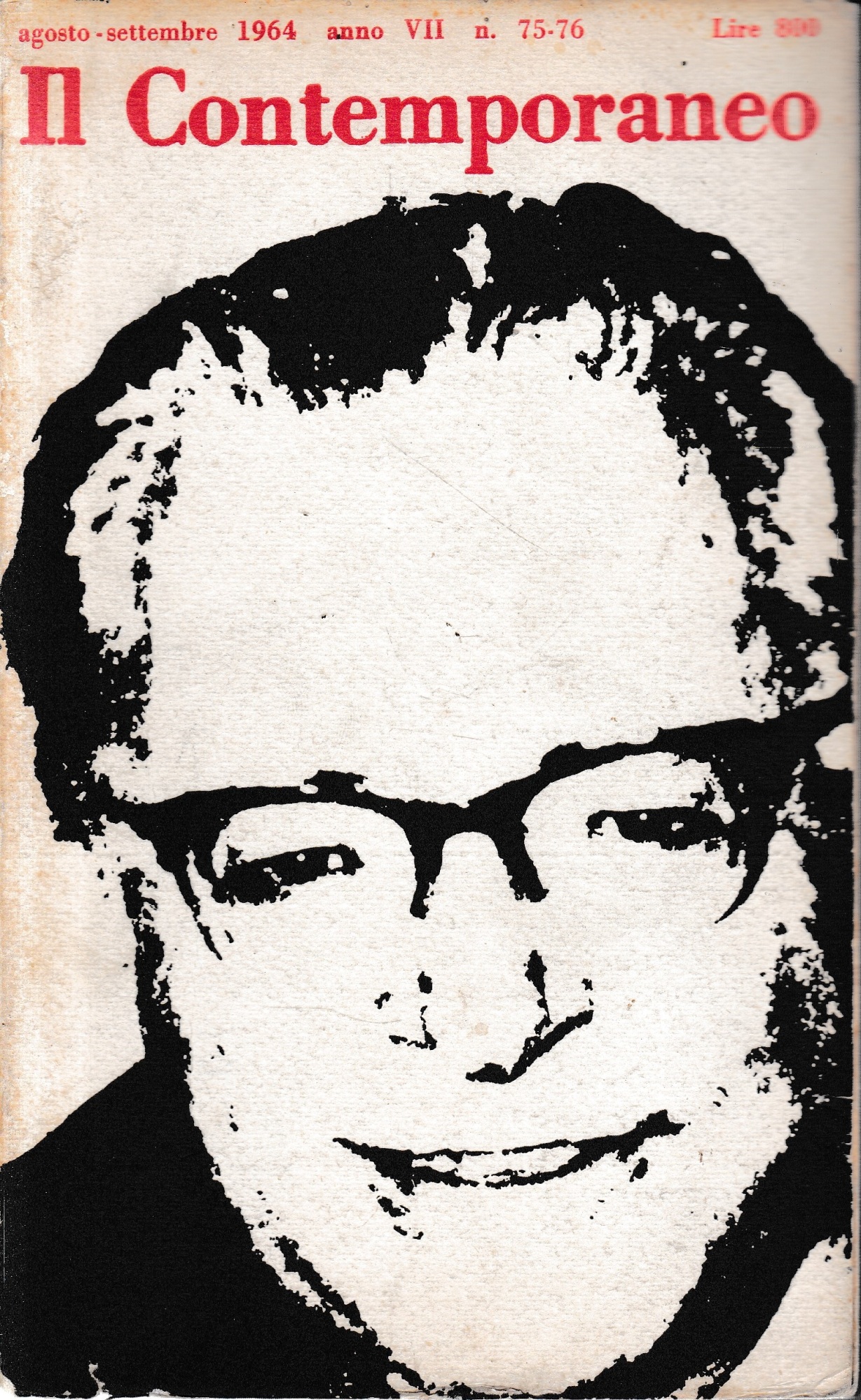 Il Contemporaneo. Agosto - Settembre 1964. Anno VII n. 75-76