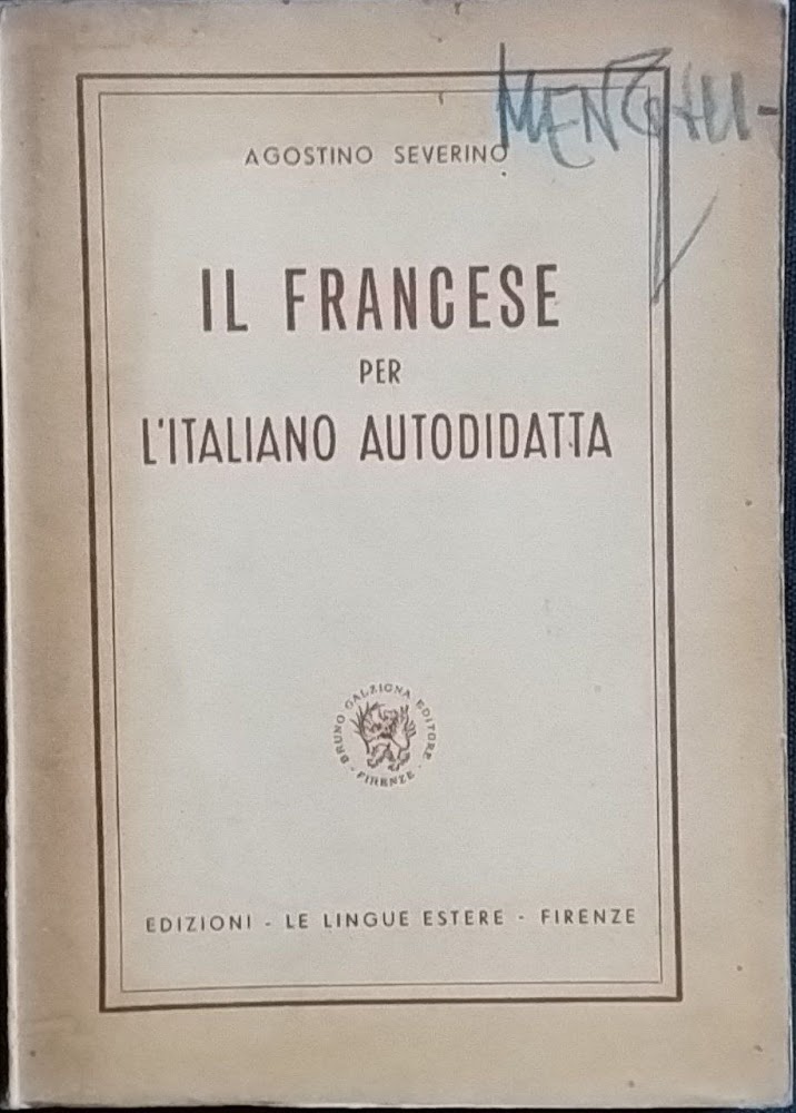 Il francese per l'italiano autodidatta