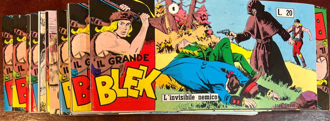 Il grande Blek. Collana Freccia. Serie VI (da n^ 1 …