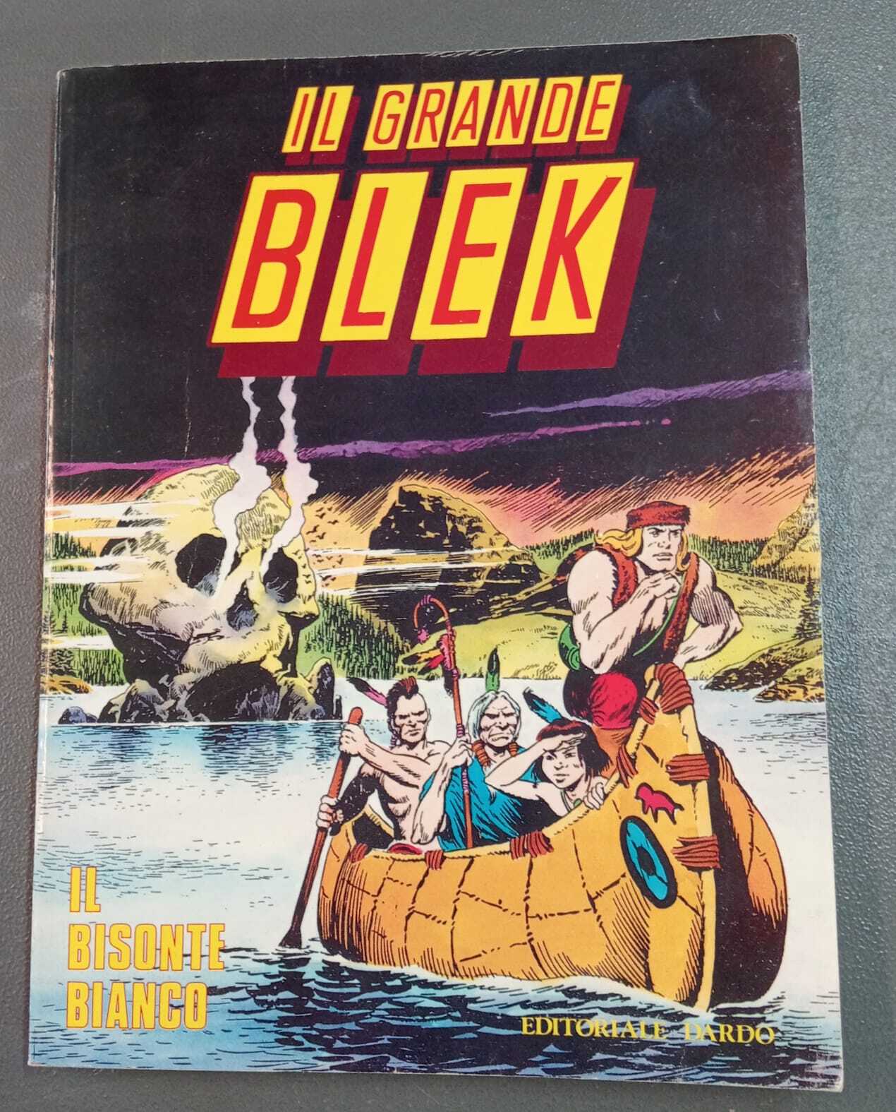 Il grande blek. Il bisonte bianco.