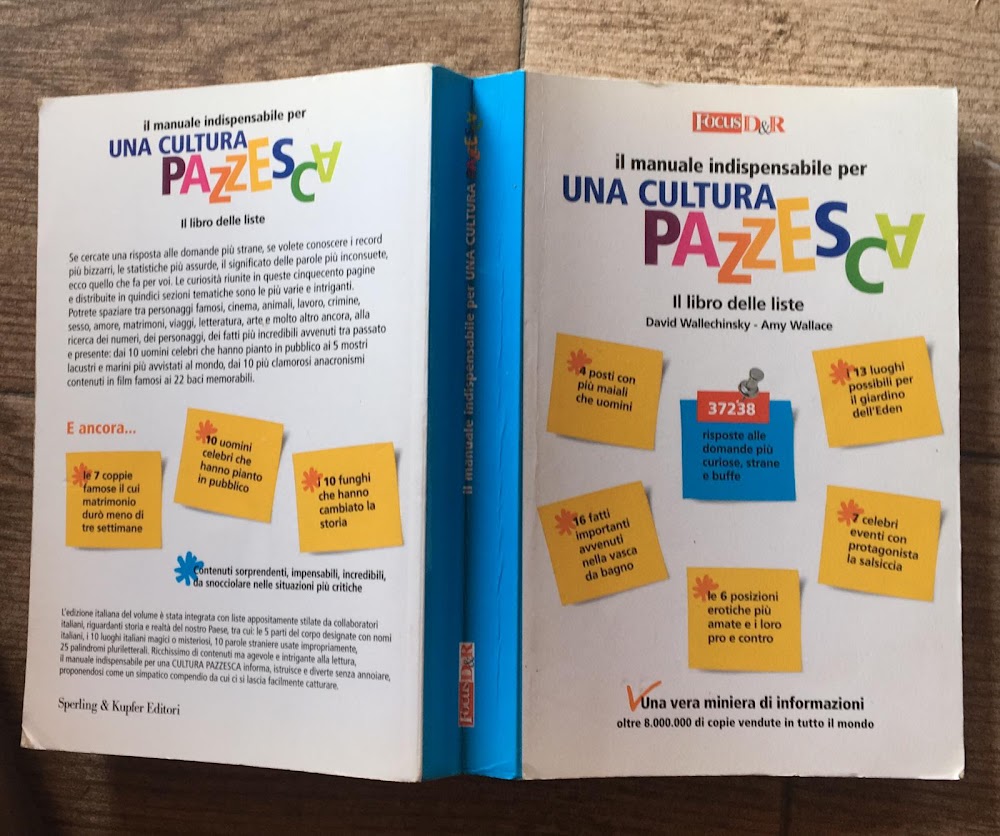 Il manuale indispensabile per una cultura pazzesca