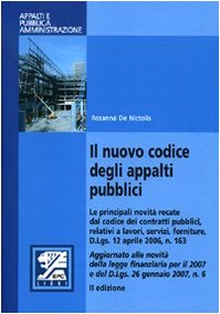 Il nuovo codice degli appalti pubblici