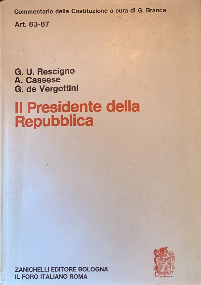 Il Presidente della Repubblica
