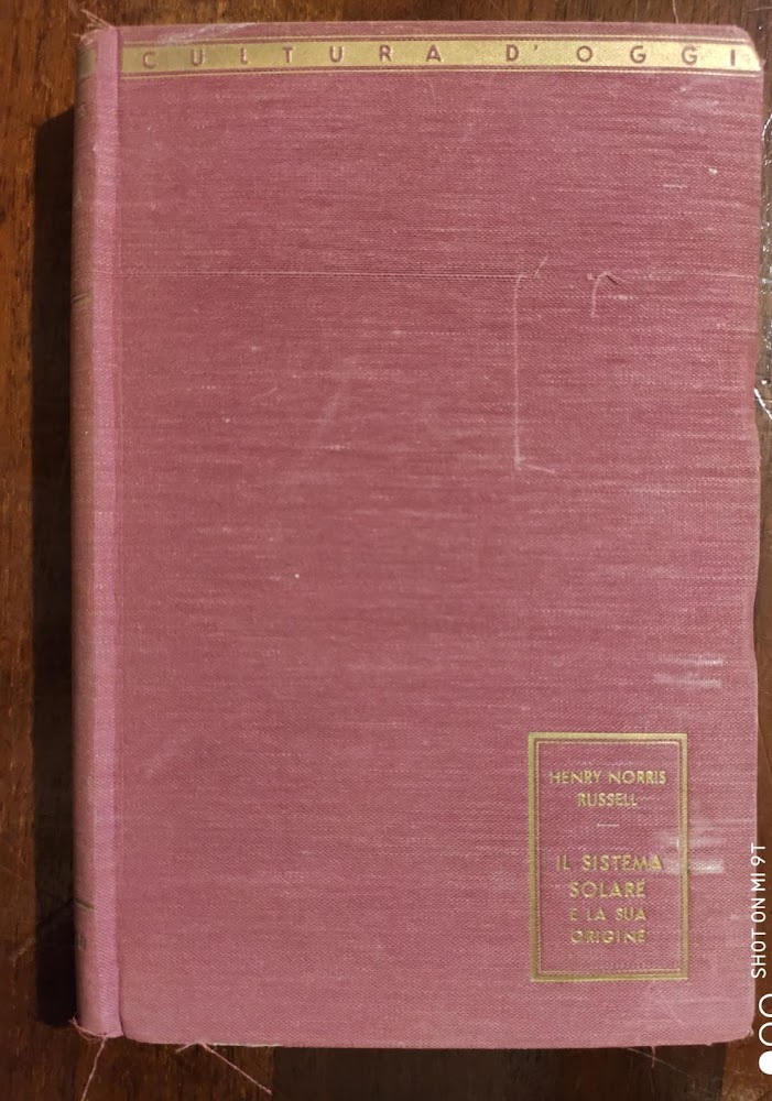 IL SISTEMA SOLARE E LA SUA ORIGINE