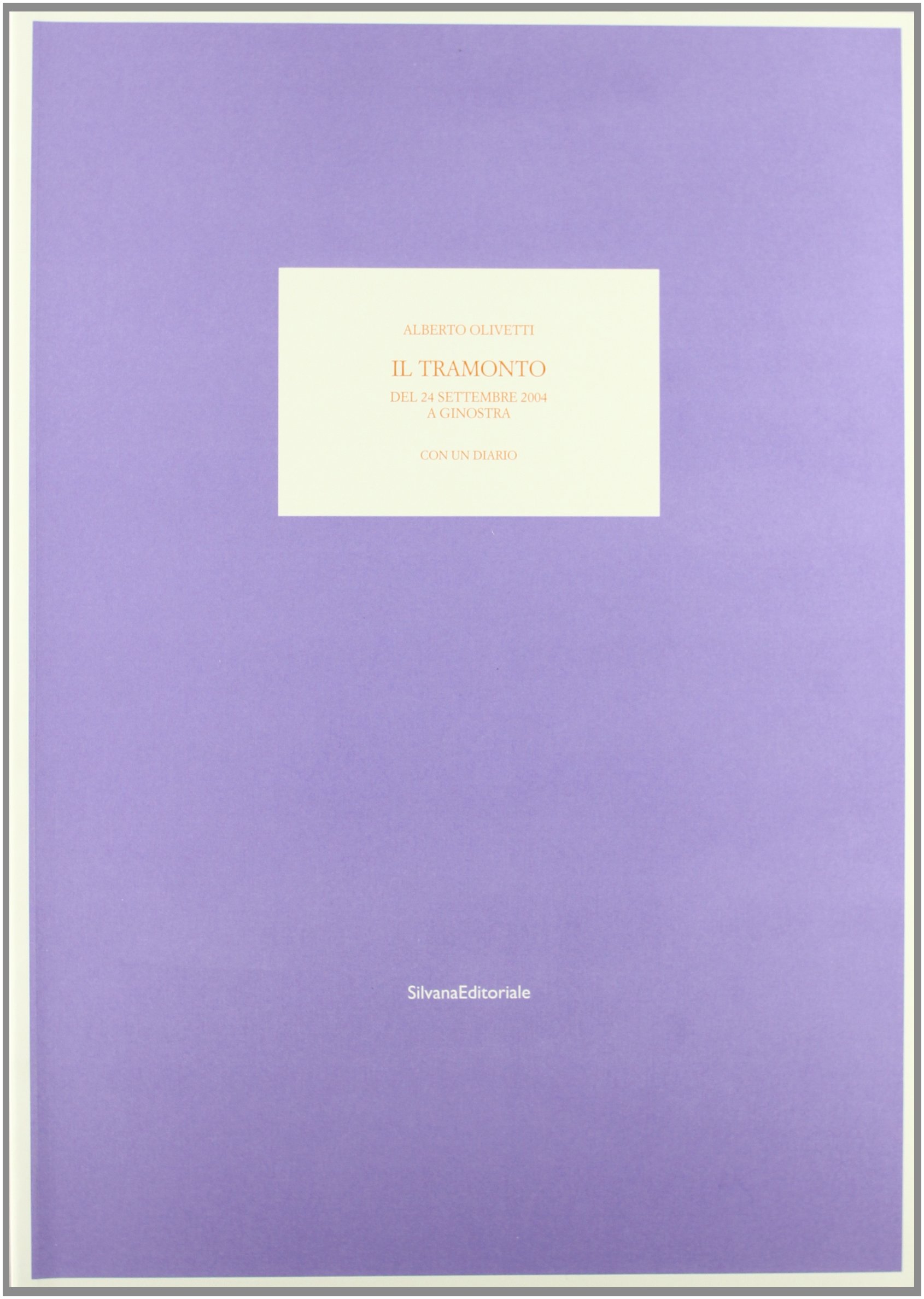 Il tramonto del 24 settembre a Ginostra con un diario