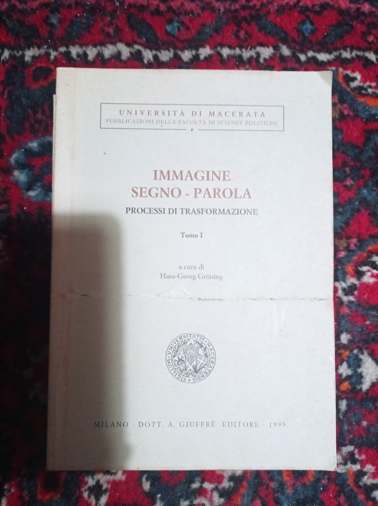 Immagine-segno-parola (due tomi)