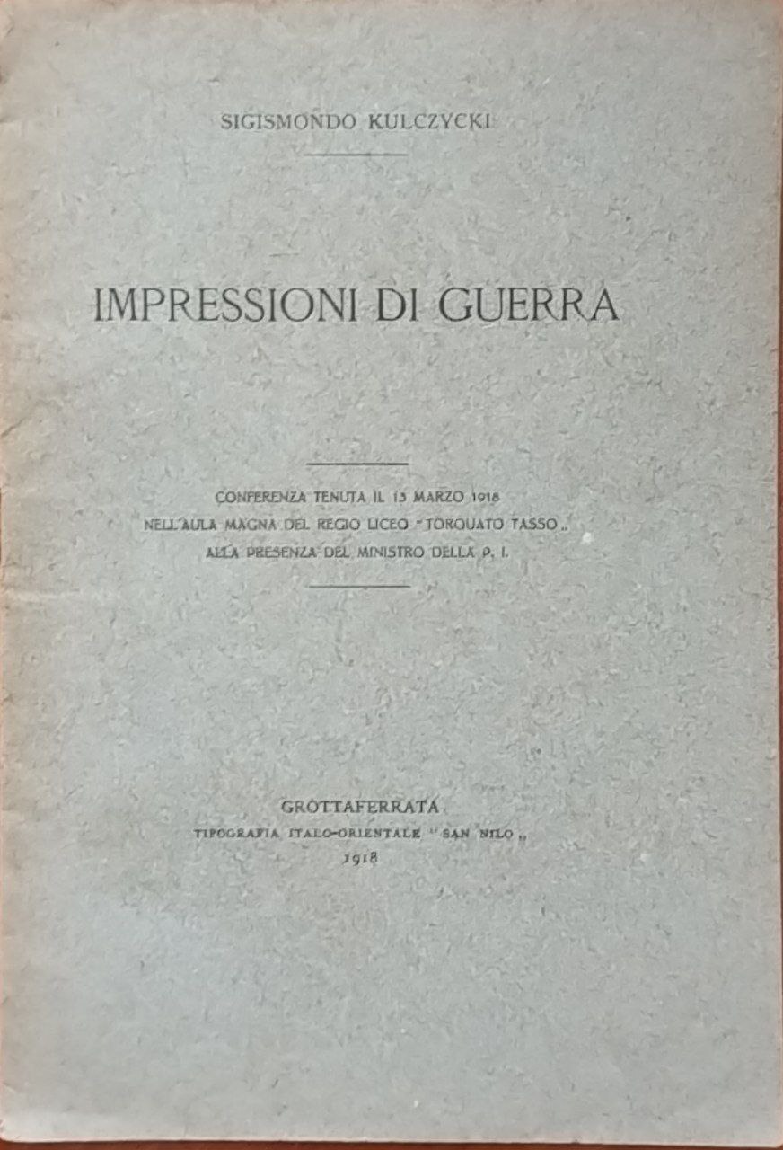 Impressioni di guerra