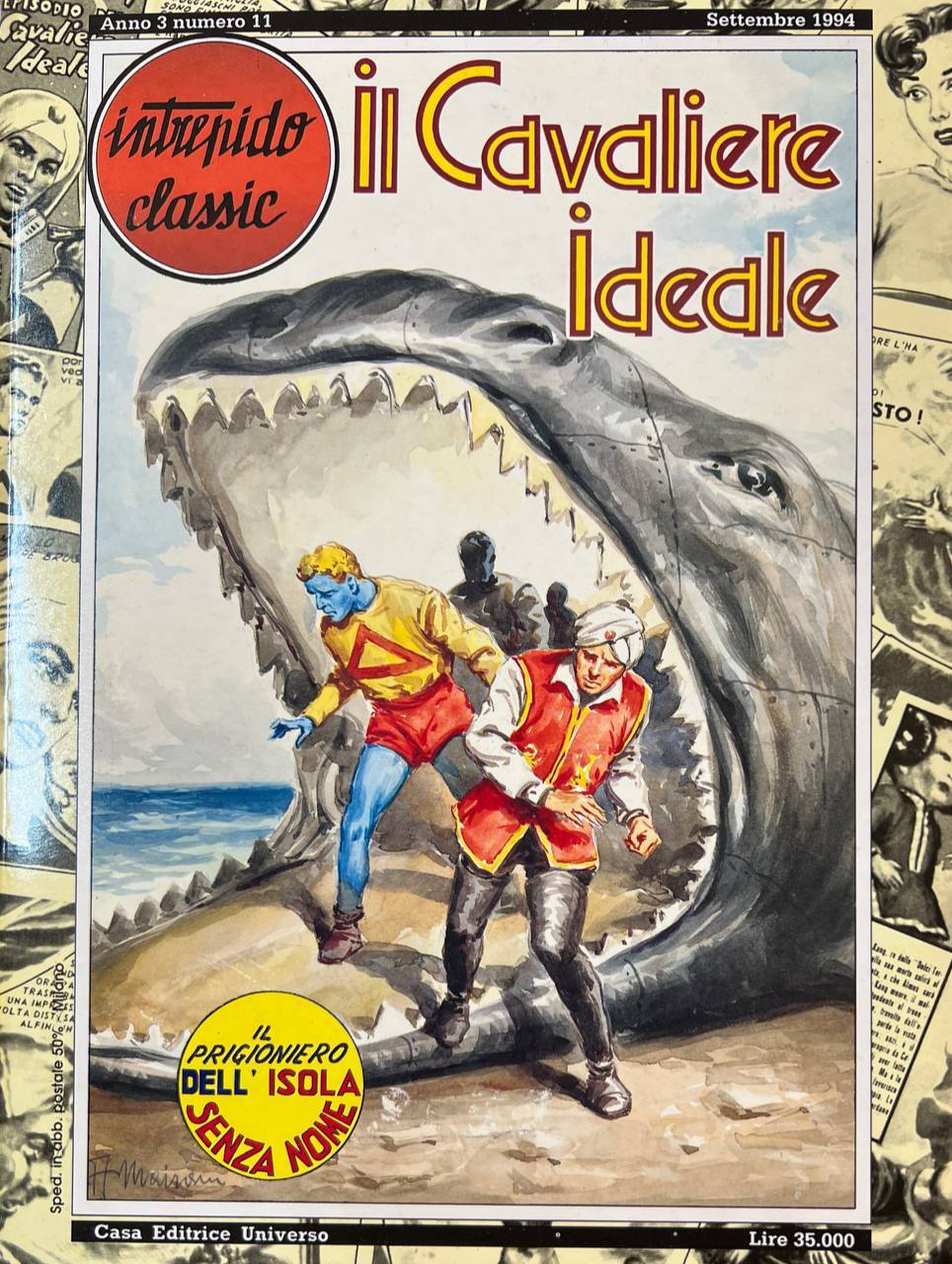 Intrepido Classic. Il cavaliere ideale - Il prigioniero dell'isola senza …