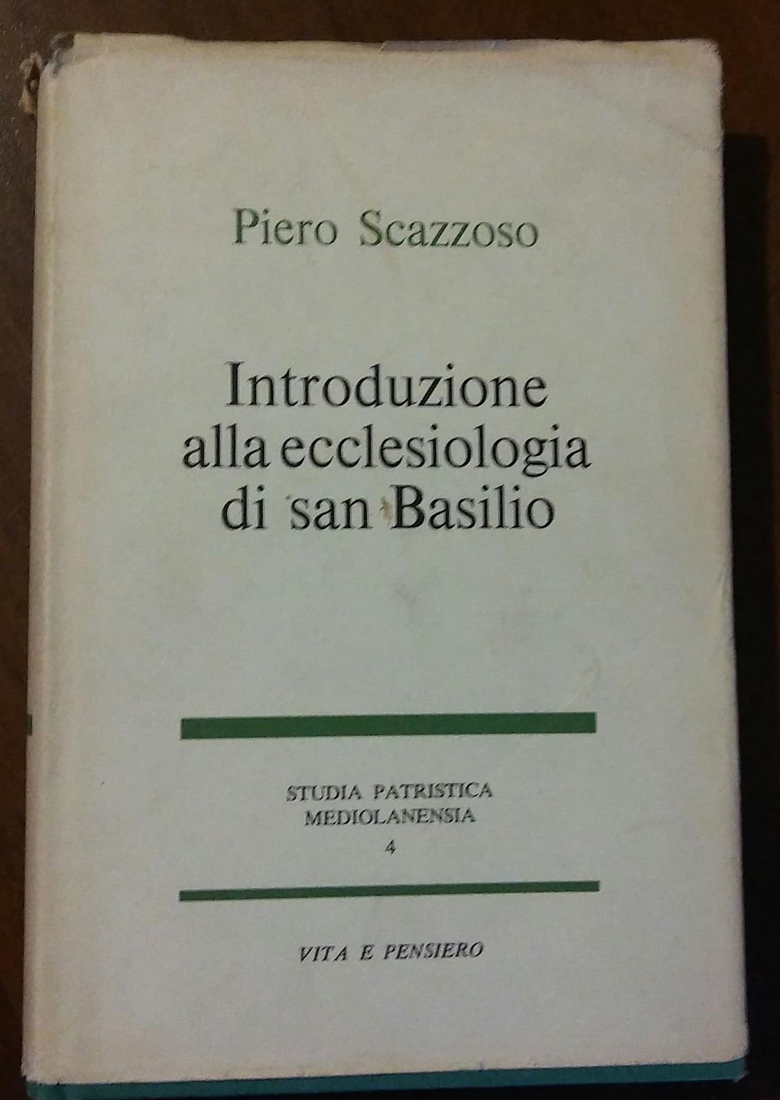 Introduzione alla ecclesiologia di san Basilio