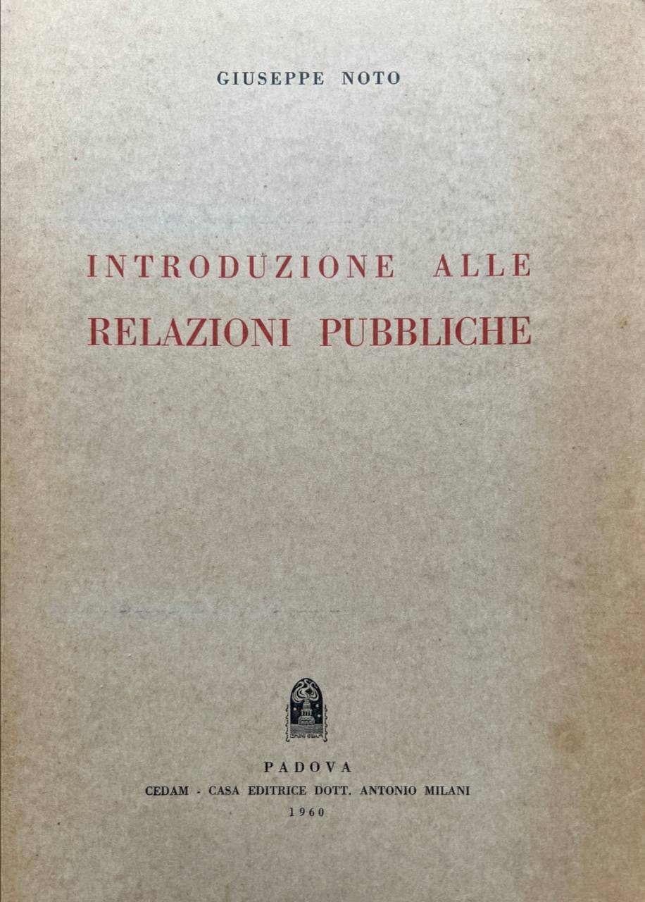 Introduzione alle relazioni pubbliche