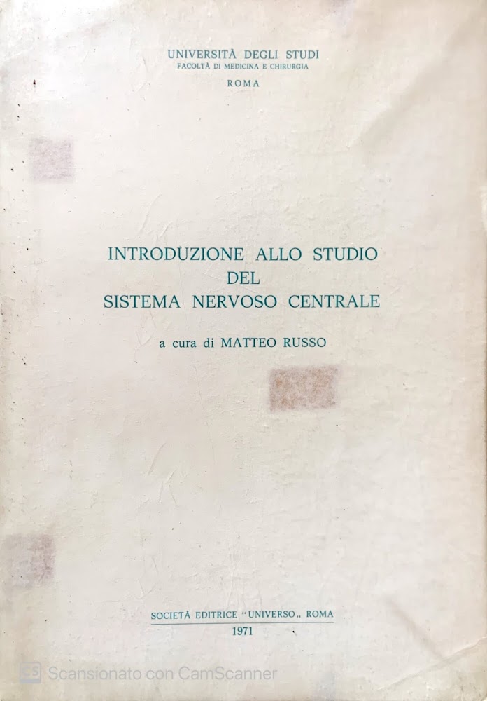Introduzione allo studio del sistema nervoso.