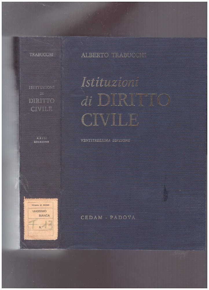 Istituzioni di diritto civile
