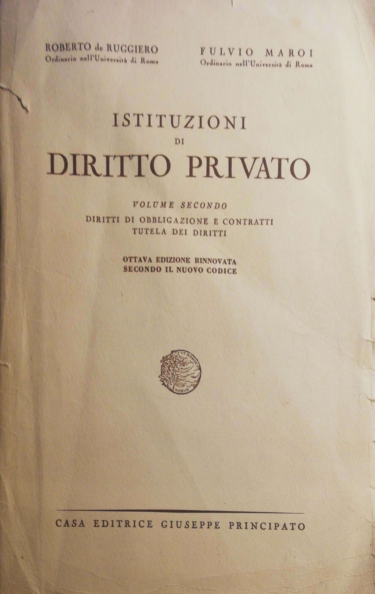 Istituzioni di Diritto Privato