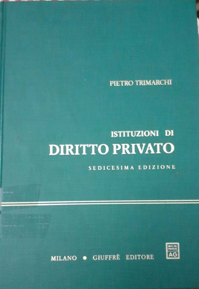 Istituzioni di diritto privato