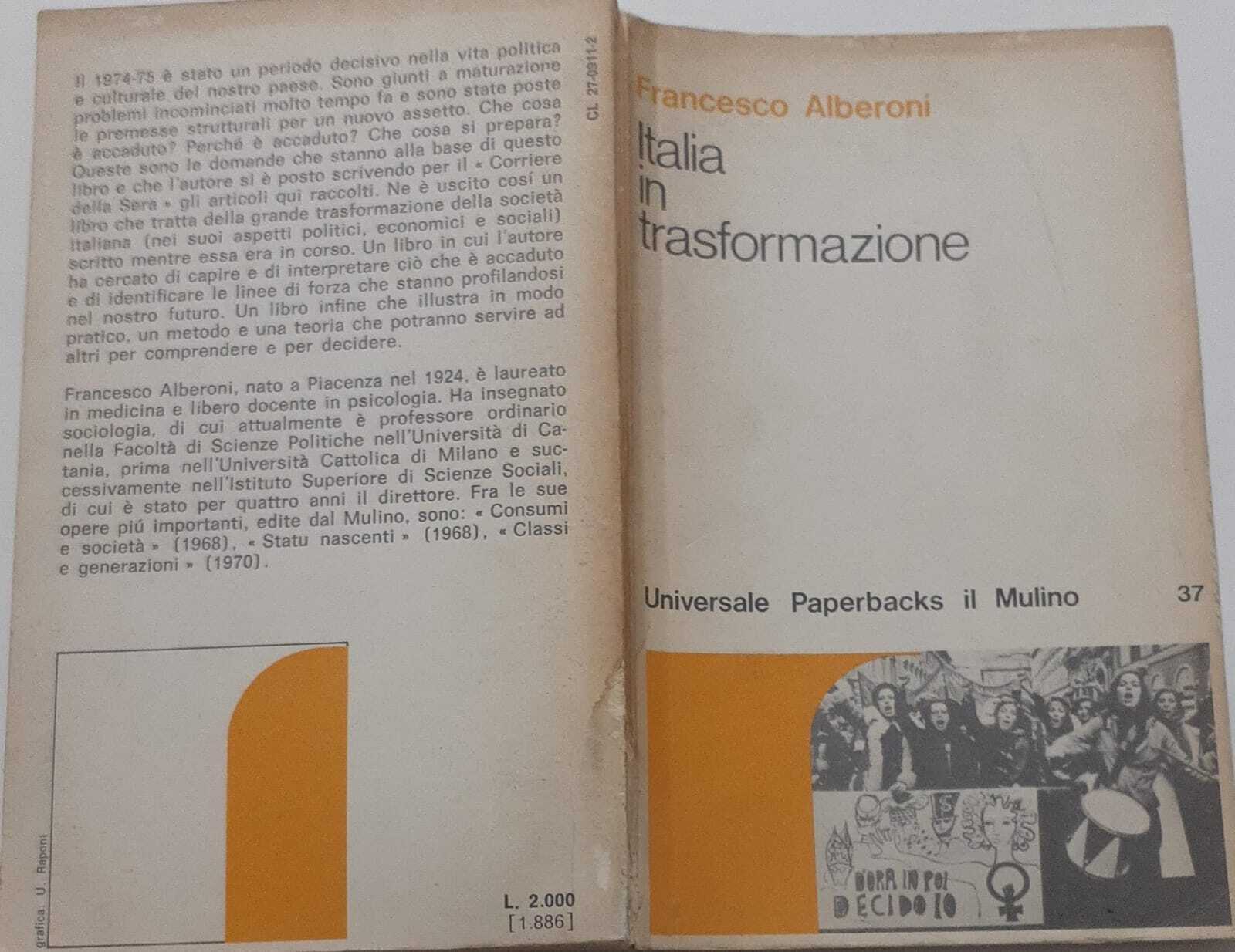 Italia in trasformazione