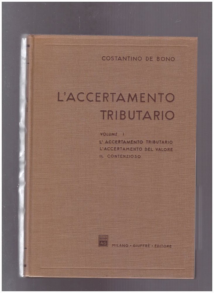 L'accertamento tributario Vol. 1