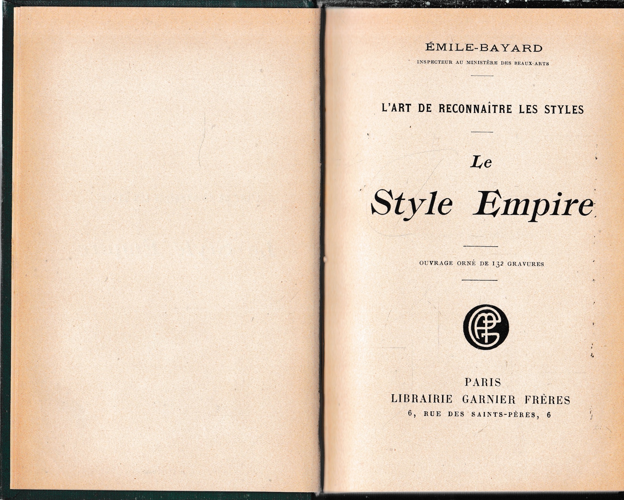L'Art De Reconnaitre les styles. Le Style Empire.