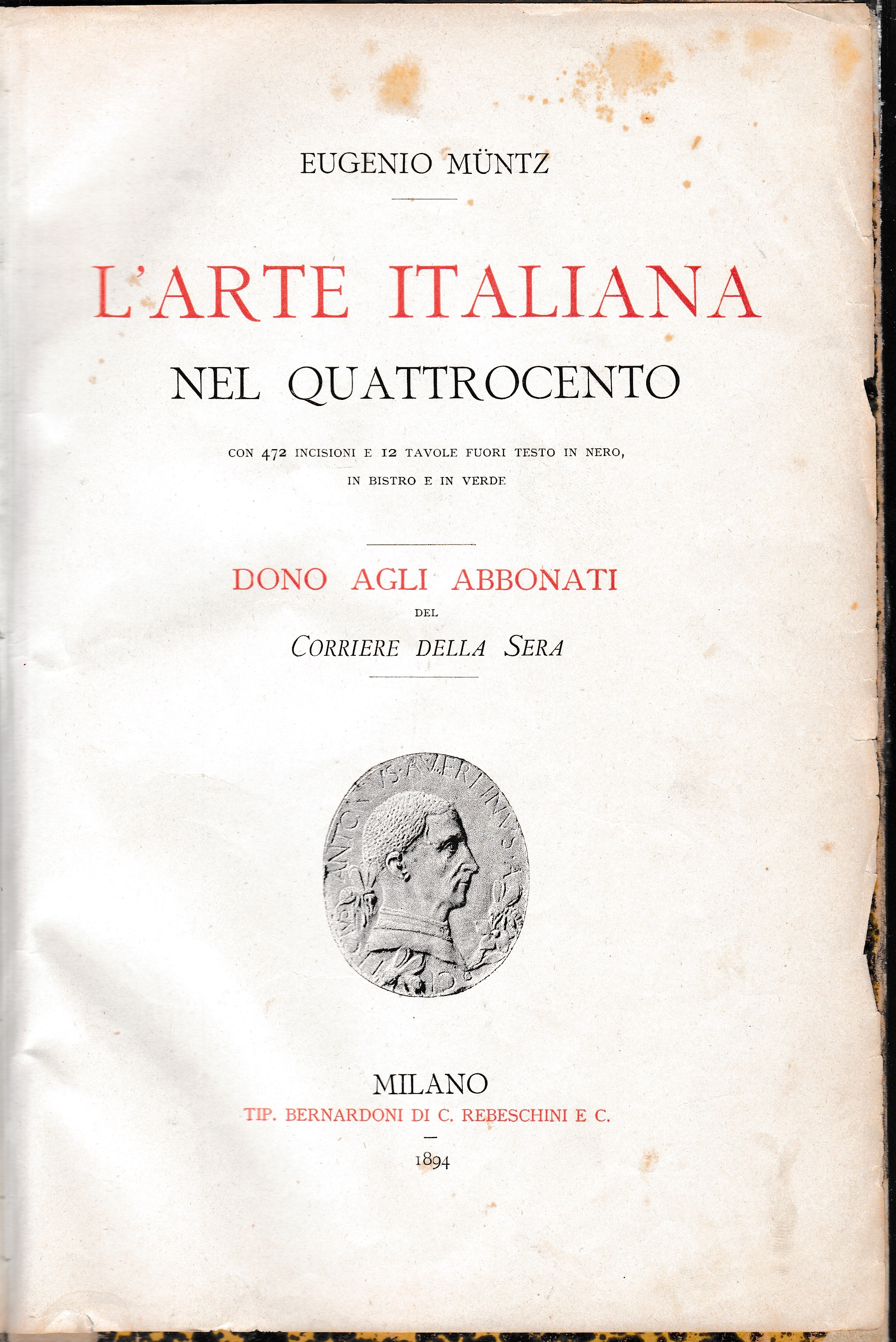 L'arte italiana nel quattrocento