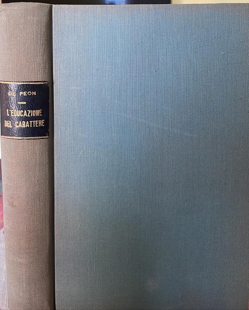 L'educazione del carattere