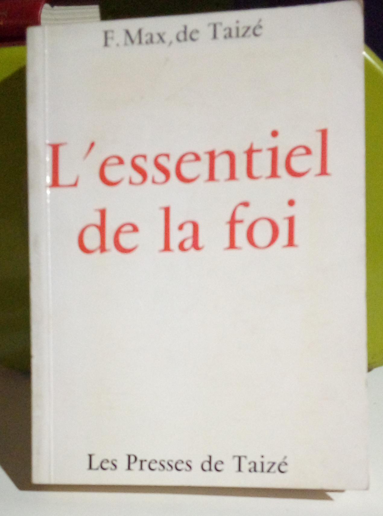 L'essentiel de la foi.