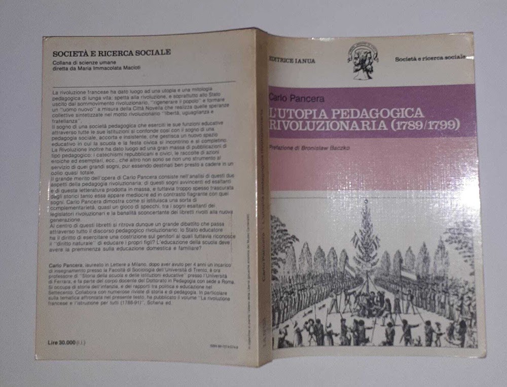L'utopia pedagogica rivoluzionaria (1789/1799)