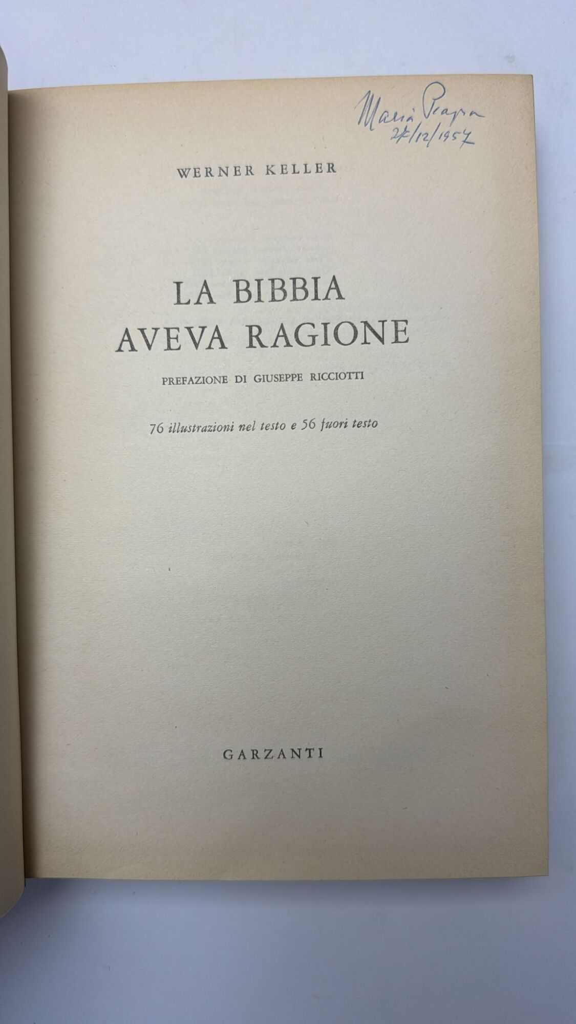 La bibbia aveva ragione